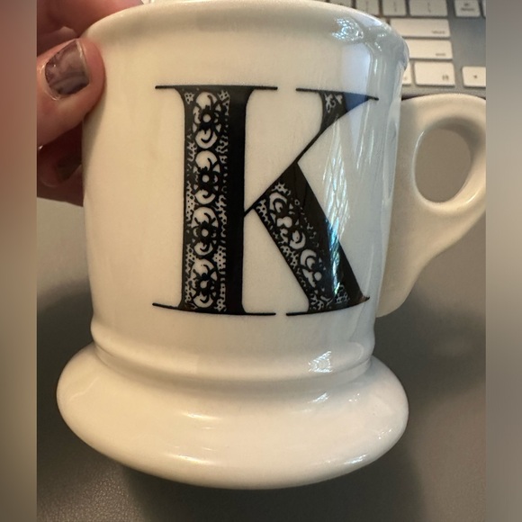 Anthropologie Other - Anthropologie “k” monogram mug